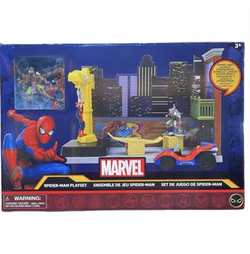 Disney Parks Marvel Swing and Launch Spider-Man Playset New with Box - 第 3/3 張圖片