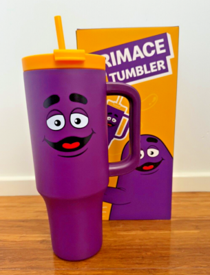McDonalds Grimace Tumbler 40oz 1.182L In Purple - AUS Limited
