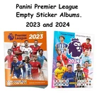 Panini Premier League 2024 and 2023 Empty Sticker Albums Album