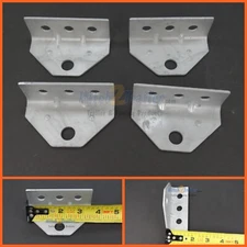 (4) Boat Trailer Top Angle Galvanized  Swivel Top Angle bracket for Bunk Bracket