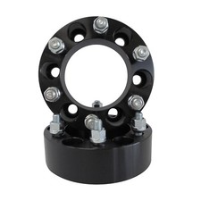 2 Toyota Isuzu 2 6x5.5 6x139.7 Black Wheel Spacers M12x1.5