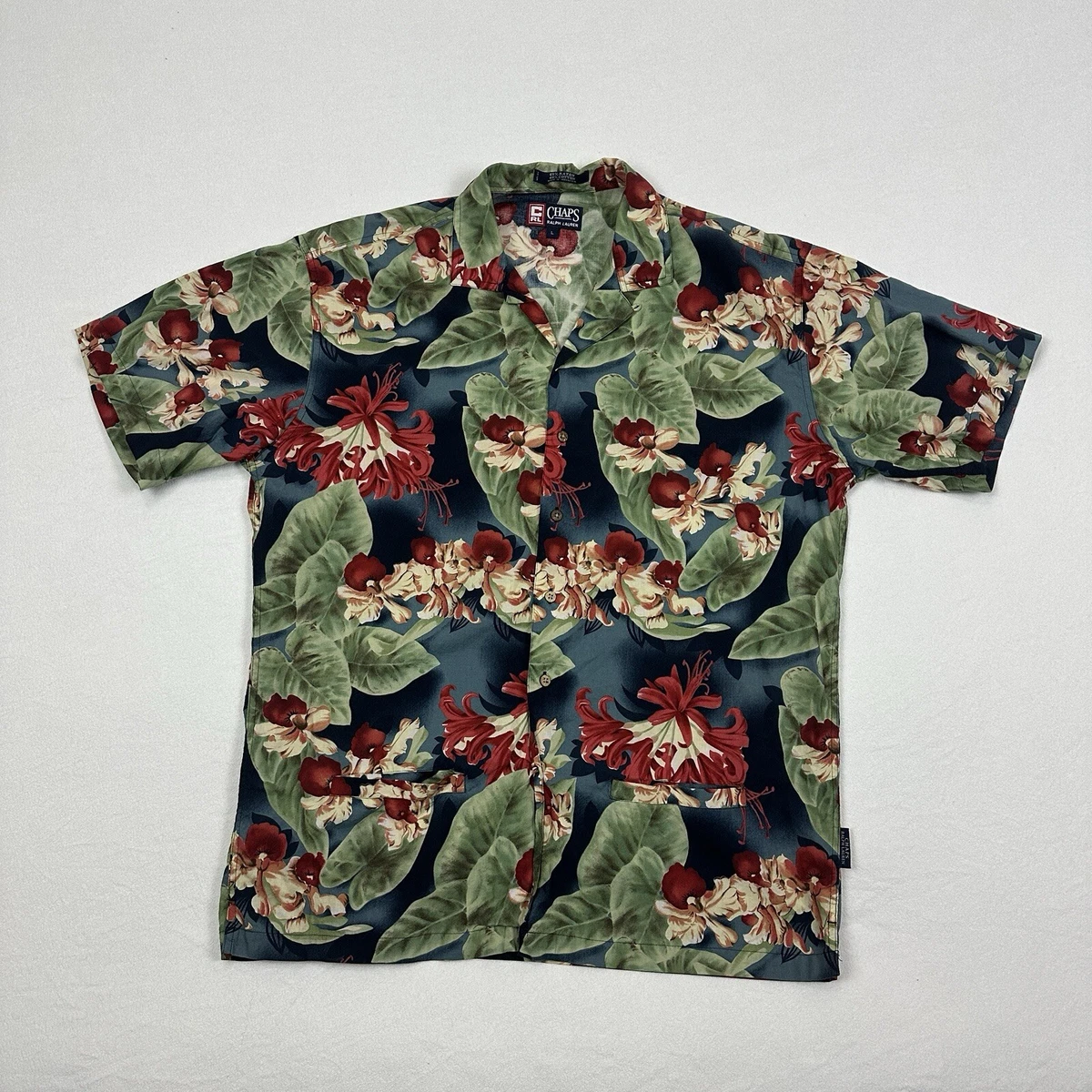 Chaps Short Sleeve Casual Button-Down Shirts for Men for Sale - eBay