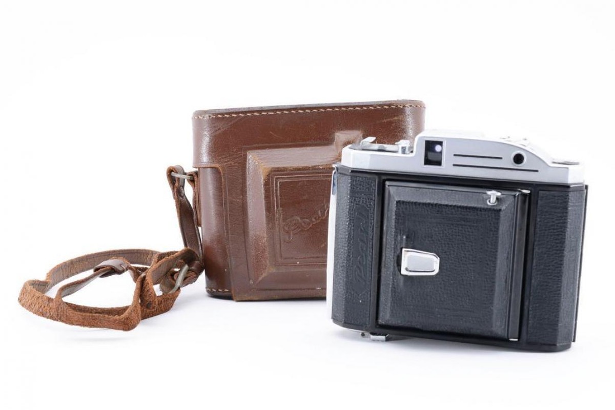 Near MINT w/Case] KONICA PEARL II B Rangefinder 6x4.5 Hexar