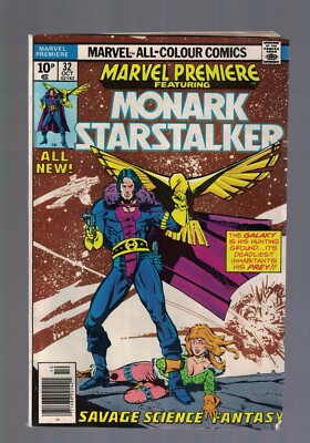 Marvel Comics Marvel Premiere Feat. Monark Starstalker  No. 32 October 1976