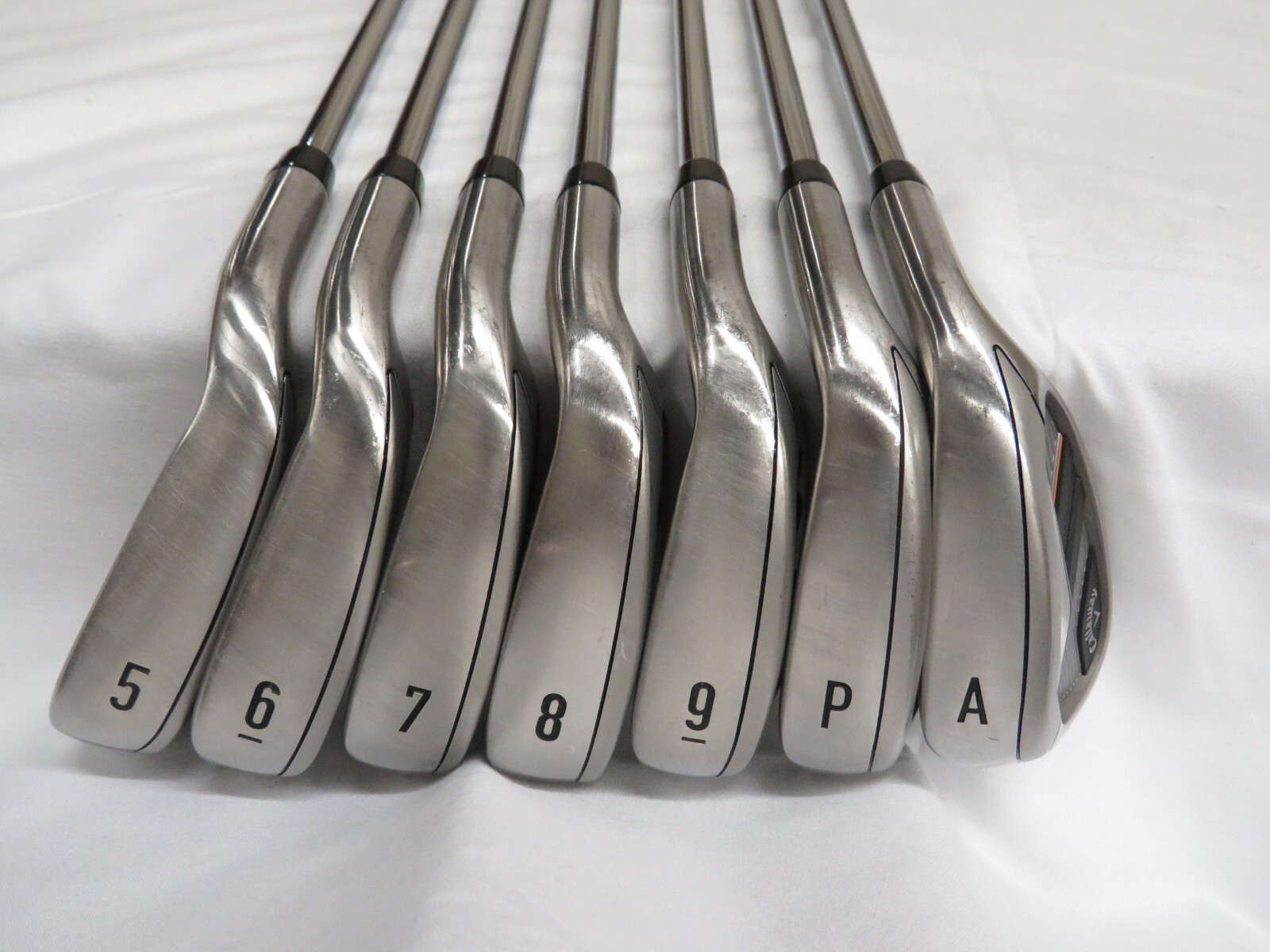 Used Callaway Mavrik Iron Set 5AW XP 95 S300 Stiff Flex Steel Shafts