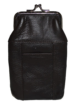 Leather Cigarette Case Pack Holder Regular or 100's Lighter Pocket