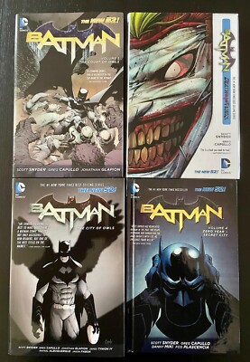 Batman the new 52 Vol.1-4 Comics Hardcover