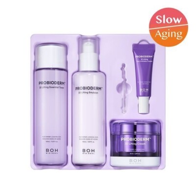 Bio Heal Boh Probioderm 3D Lifting Hautpflege 4-teiliges Set K-Beauty