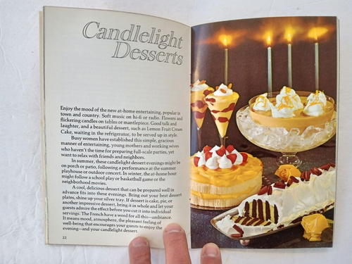 Vintage General Foods WHIP'N CHILL MAGICAL DESSERTS PROOF OF THE PUDDING Booklet - Foto 7 di 24