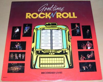VARIOUS ARTISTS - Goodtime Rock 'N' Roll (LP, 1986)  Very Good+