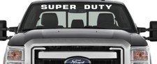 1x Compatible Super Duty Windshield Window 36x2.70 Decal Fits Ford Windows