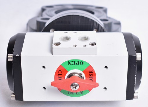 Spears Pneumatic Actuated Butterfly Valve 3" PVC EPDM 150PSI 41201J101-030 - Picture 4 of 6