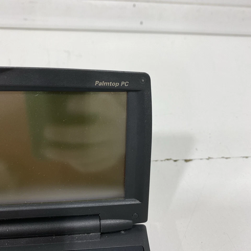 Hewlett Packard HP 320LX Palmtop PC 1997 como está sin cables sin probar Foto 2 de 4