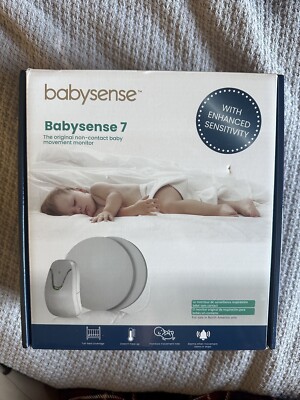 BRAND NEW IN BOX Babysense7 Safe Sleep Baby Monitor Breathing Monitor / Alarm
