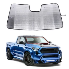 Front Car Sun Shade Windshield Window Sunshade Cover For Toyota Tacoma 2024+ US