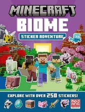 Mojang AB Minecraft Biome Adventure Sticker Book Paperback  UK IMPORT 