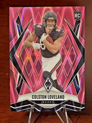 Tina Colorado LP 新品未開封プロモ盤 2025 Panini Phoenix Pink Seismic Colston Loveland Rookie #'d /75