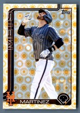 2025 Topps Series 2 J.D. MARTINEZ VALUE BOX HOLIDAY #549 New York Mets