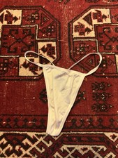 2006 Victoria's Secret VTG Low Rise V-String Thong Panty Small Soft