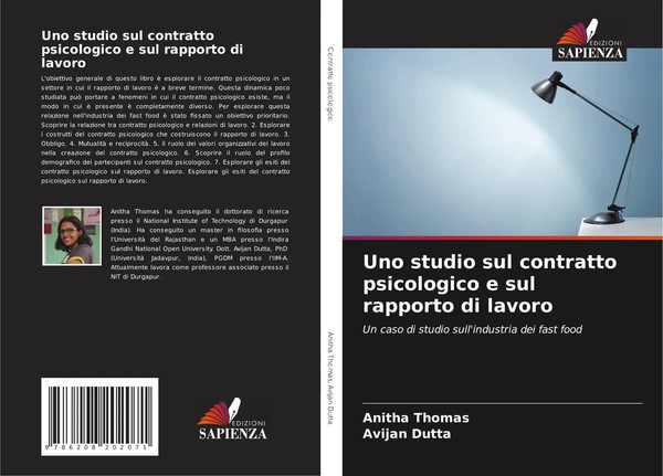 Uno Studio Sul Contratto Psicologico E Sul Rapporto Di Lavoro Thomas (U. A.)-image