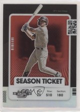 2021 Panini Contenders Season Ticket Optic Red Prizm Adam Frazier #49 4s2