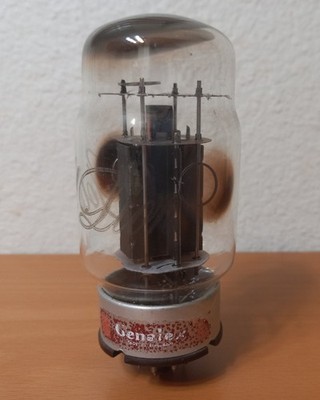 Genalex Gold Lion KT88 Black Plate Made in England 6550 Tested