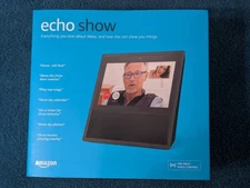 AMAZON ECHO SHOW /  1st GENERATION / NEW IN SEALED BOX / BLACK / ORIGINAL OWNER