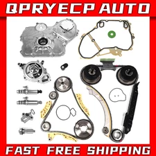 Timing Chain Kit w/Water Pump & Oil Pump FOR 2011-2017 Chevy Buick GMC 2.2L 2.4L