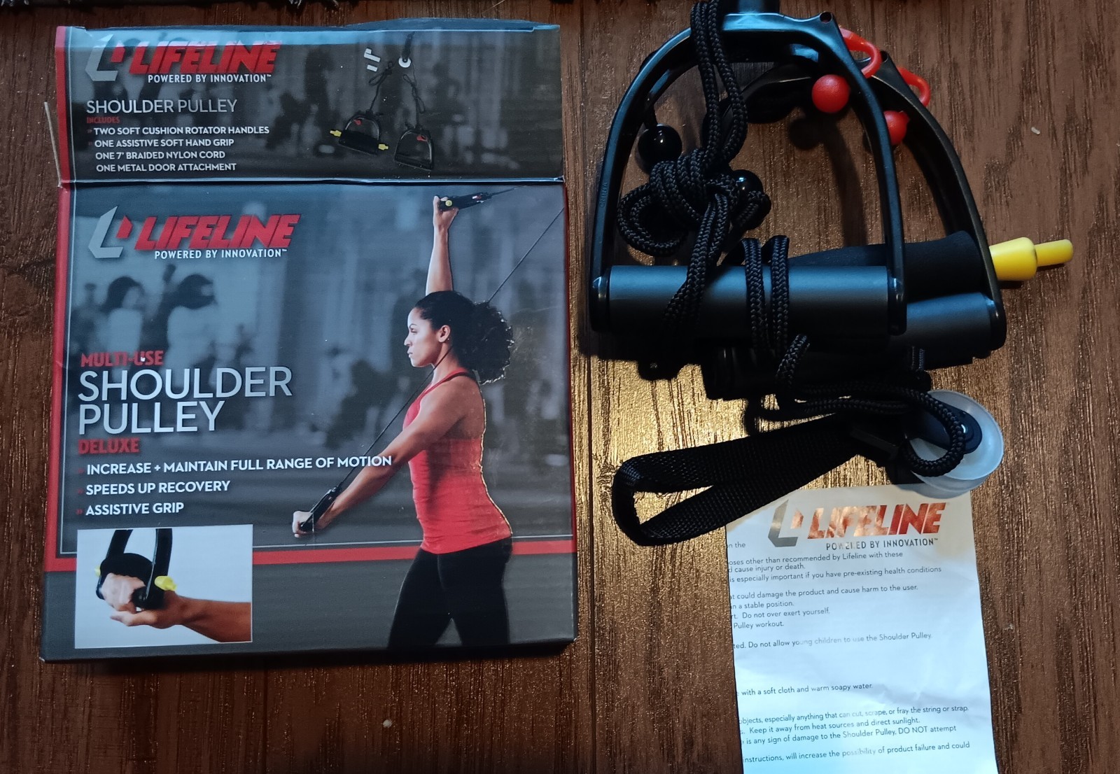 Lifeline Multi Use Shoulder Pulley Deluxe - New Open Box - M