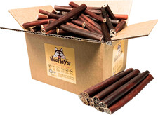 6 Inch Collagen Sticks for Dogs - 100 Count Bully Stick Rawhide Alternative Do