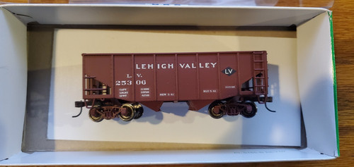Tolva de 2 bahías Bowser escala HO Lehigh Valley #25306 ¡con envío gratuito! | Zustand: Used