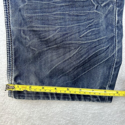 Levi’s 514 Slim Straight Men 36X32 Grunge Whiskered Zipper Pocket Y2K Faded Rare - Picture 14 of 14