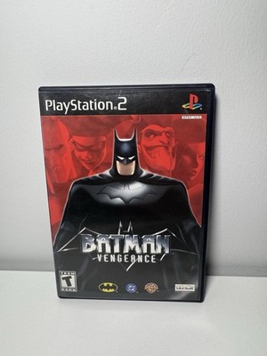 Batman Vengeance PS2 Sony PlayStation 2 Complete CIB Black Label, Tested!