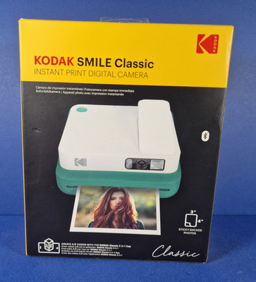Green KODAK Smile Classic Sofortbild Digitalkamera - komplett & originalverpackt