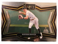 Panini 2025 Select Baseball Konnor Griffin Pittsburgh Diamond Level Card #230