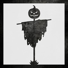 Halloween Bat Silhouette Wall Art Stencil for Spooky Decor - StencilAir