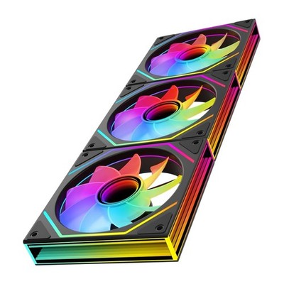 Jungle Leopard Prism6MAX RGB PC Lüfter 120MM 1/3er Pack Gehäuselüfter