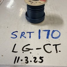 Whitaker Automotive Cable 35 Feet Blue Wire Spool 16 Gauge 3116-6 Vintage NOS