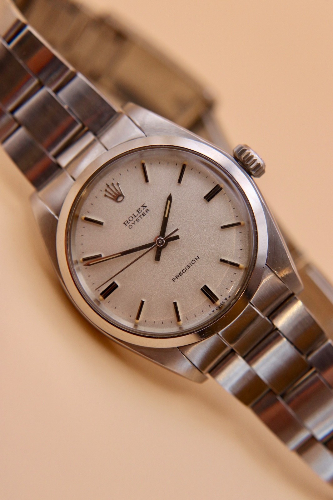 ROLEX OYSTER PRECISION VINTAGE WATCH 1971 REF. 6426 UNPOLISHED ORIGINAL