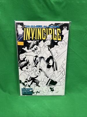 Invincible #52 Comic Image Sketch VARIANT