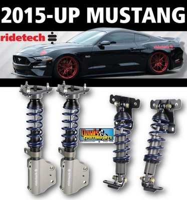 Ridetech HQ Series Coilover Suspension System, 2015-24 Mustang, Coilovers, n5