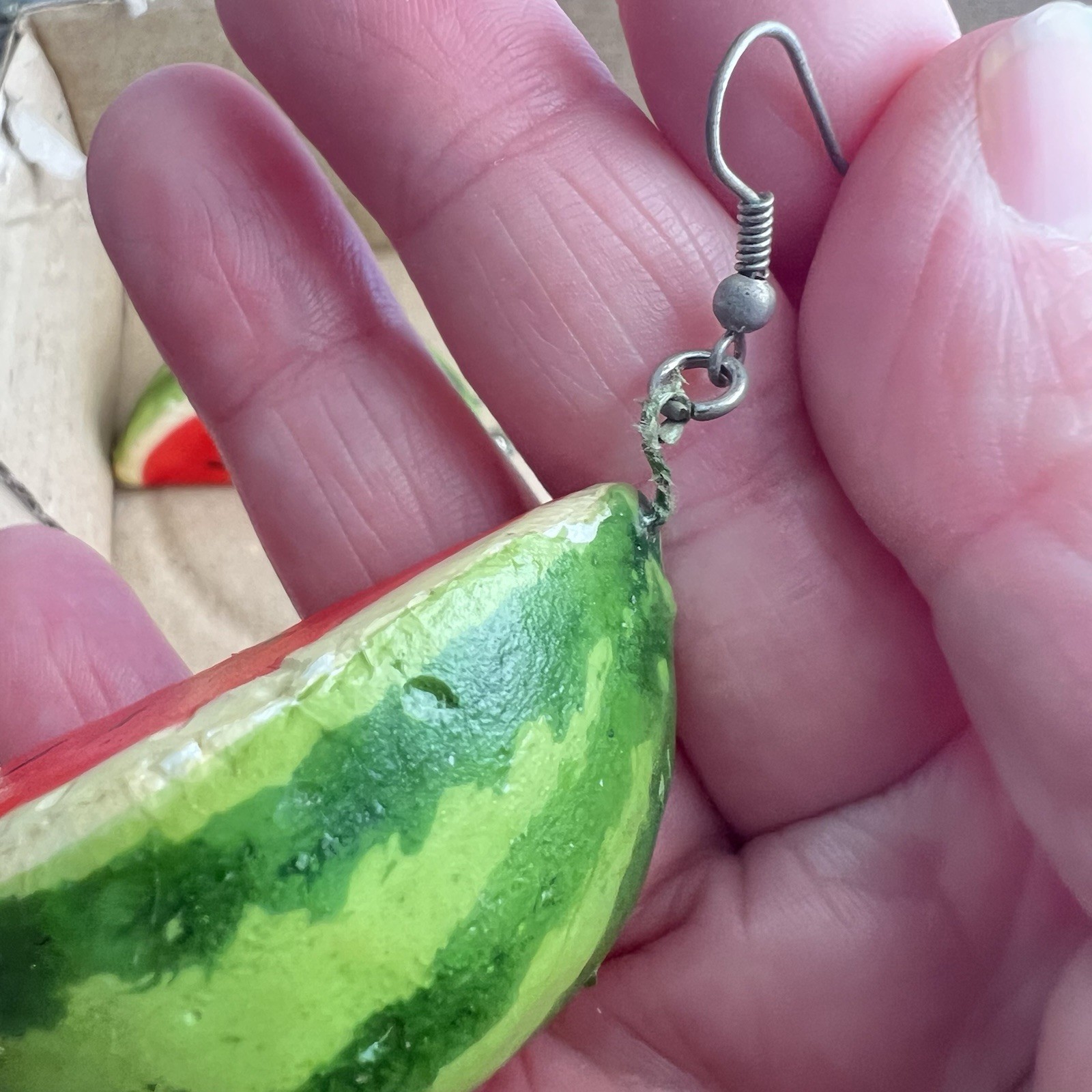 Kitschy Earring Lot Large Statement Colorful Jewe… - image 8