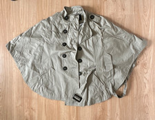 Dorothy Perkins Trench Coat Cape with Belt In Sand Colour UK size 10