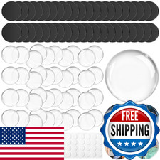 Aertiavty 120 Pcs Fridge Magnets Making Kit, 2 Inch Glass Magnets for Refrigerat