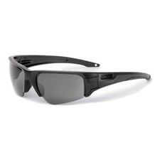 ESS Crowbar Black Sunglasses w/ Clear Smoke Grey Lens