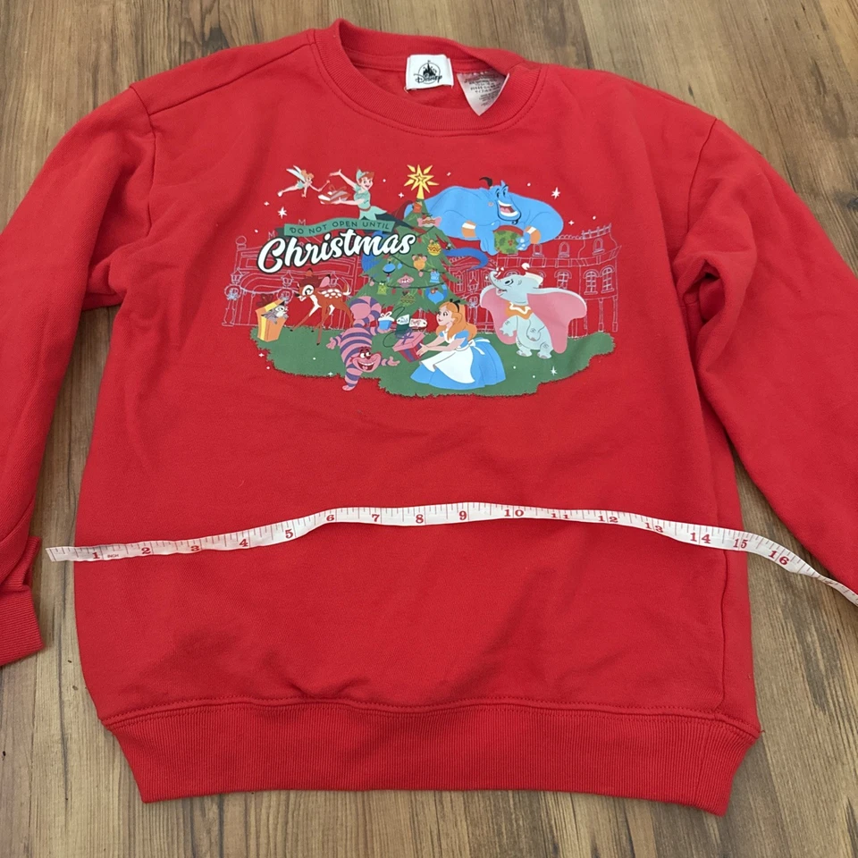 Kids Disney Christmas Crewneck size 9/10 - Image 3 of 4