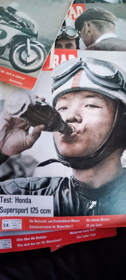 14x Das Motorrad Zeitschrift   1960 Vintage Zündapp Kreidler  - Bild 3 von 4