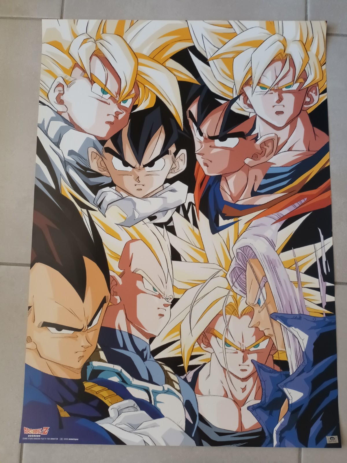 Affiche Poster Dragon Ball Z officiel 0393G japonais B2
