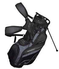 New Snake Eyes Golf SE300 Hybrid Stand Bag Black/Gray