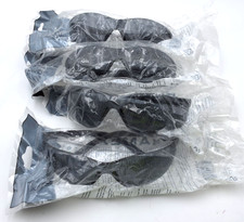 PYRAMEX ZTEK SAFETY GLASSES SMOKE GRAY LENS WORK EYEWEAR S2520S Z87 4 PAIR